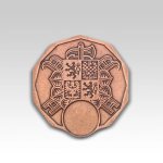 Hasičská medaile se znakem SH ČMS a štítkem