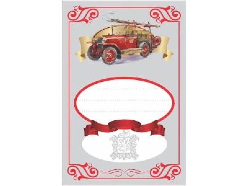 Hasičský diplom DP0004