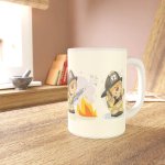 Hrnek s potiskem Medvídci hasiči