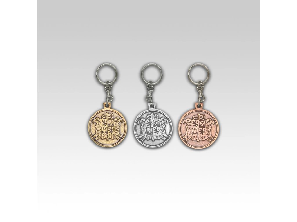 Klíčenka se znakem SH nebarvená