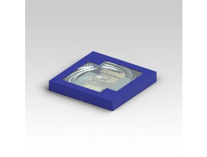 Kovový talíř hasiči v akci 24 cm