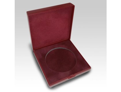 Krabička na medaili 70mm čtvercová červená
