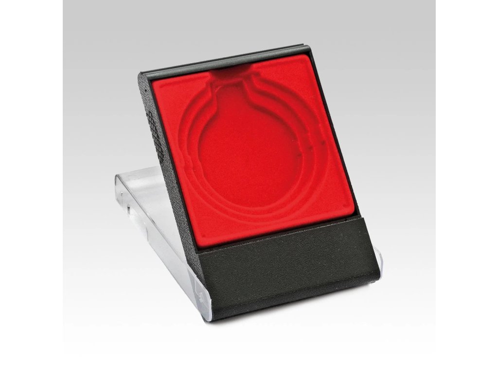 Krabička na medaili etue červená