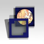 Kruhové hasičské hodiny Florian