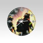 Kruhové hasičské hodiny Zásah 2