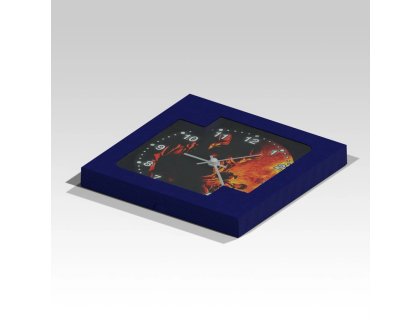 Kruhové hasičské hodiny Zásah 4