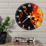 Kruhové hasičské hodiny Zásah 4