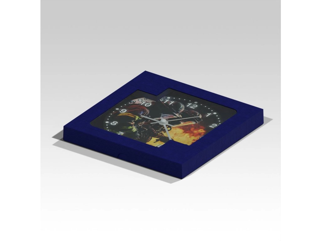 Kruhové hasičské hodiny Zásah 5