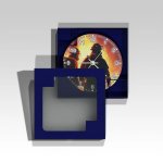 Kruhové hasičské hodiny Zásah 6