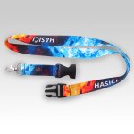 Lanyard hasiči oheň modrá