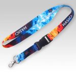 Lanyard hasiči oheň modrá