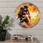 Kruhové hasičské hodiny Zásah 7