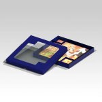 Malé čtvercové hasičské hodiny Florian