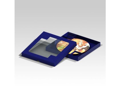 Malé kruhové hasičské hodiny Florian