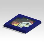 Malé kruhové hasičské hodiny Helma