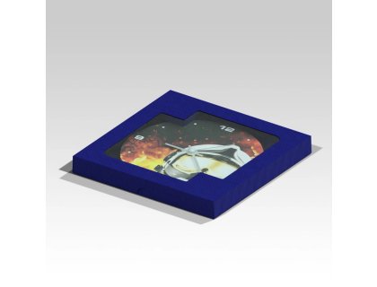 Malé kruhové hasičské hodiny Helma