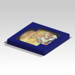 Malé kruhové hasičské hodiny Florian