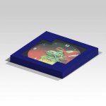 Malé kruhové hasičské hodiny Soptík