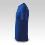 Modré tričko s vlastním potiskem