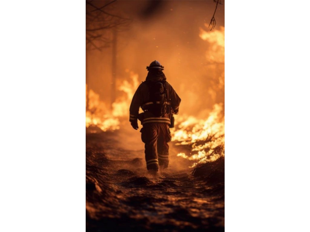 Nákrčník Hasič v plamenech