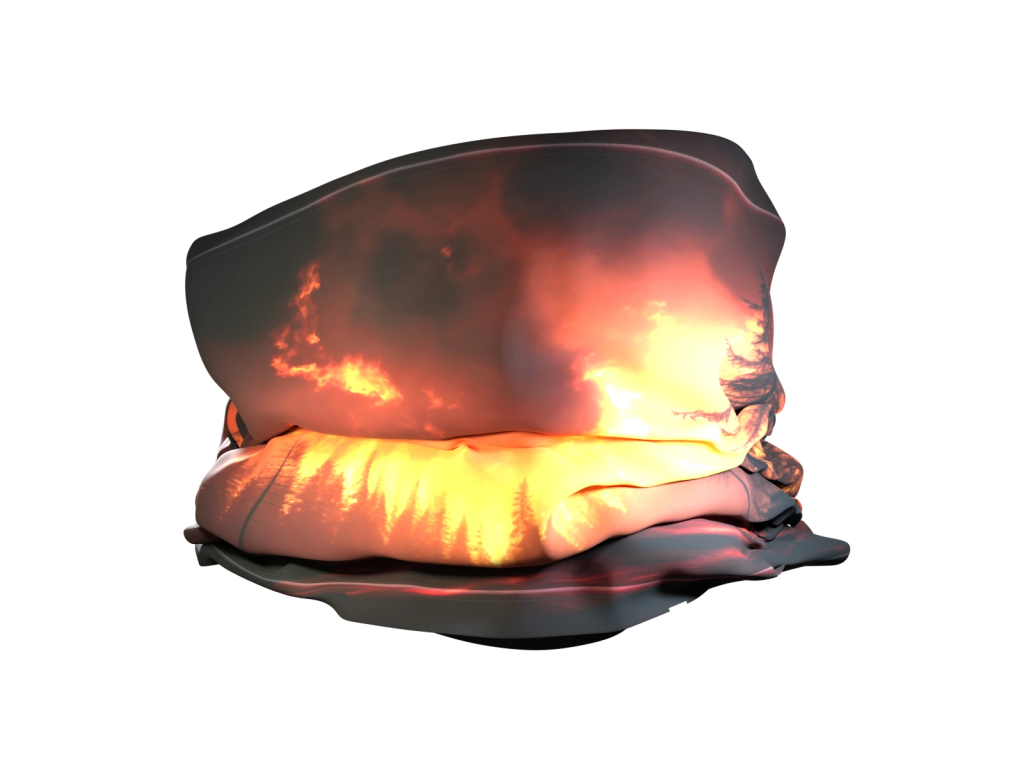 Nákrčník Hořící les