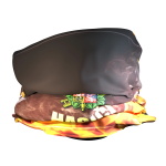 Nákrčník Plameny real