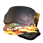 Nákrčník Plameny real