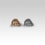 Odznak hasiči helma sekery 3D