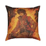 Polštář s potiskem Anime hasič