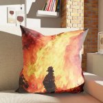 Polštář s potiskem Hasič AoT style