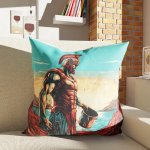 Polštář s potiskem Florian old cartoon