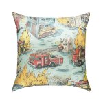 Polštář s potiskem Hasičský chaos II.