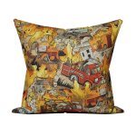 Polštář s potiskem Hasičský chaos I.