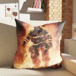 Polštář s potiskem Hasič v plamenech