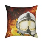 Polštář s potiskem Helma