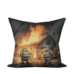 Polštář s potiskem Není hasič jako hasič