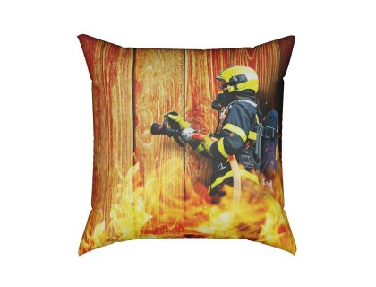 Polštář s potiskem Zásah