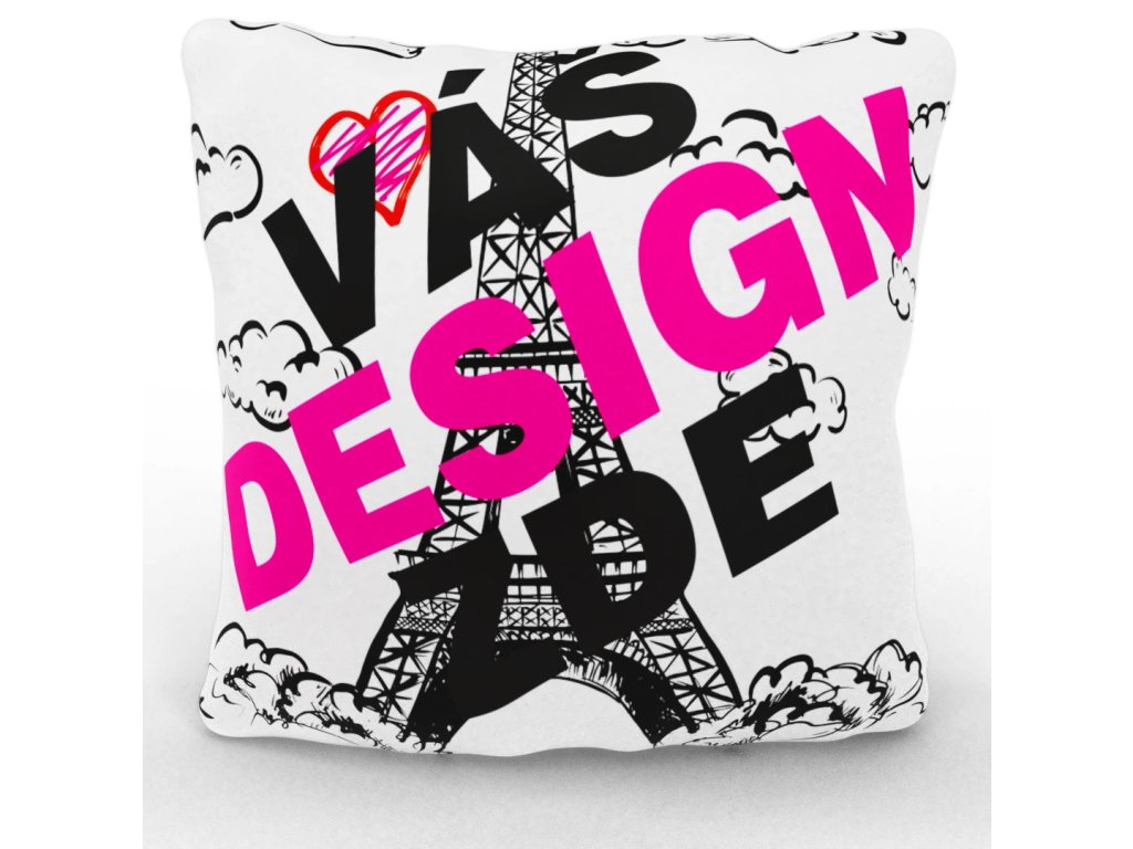 Polštář s vlastím potiskem