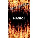 Ručník s potiskem plamen a nápis Hasiči