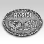 Spona na opasek Hasiči starostříbro