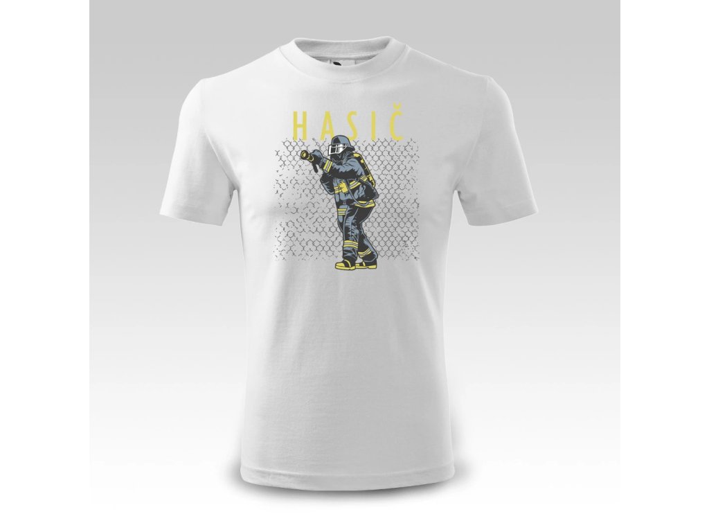 Tričko s potiskem hasič 1