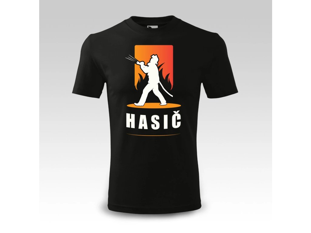Tričko s potiskem hasič 2