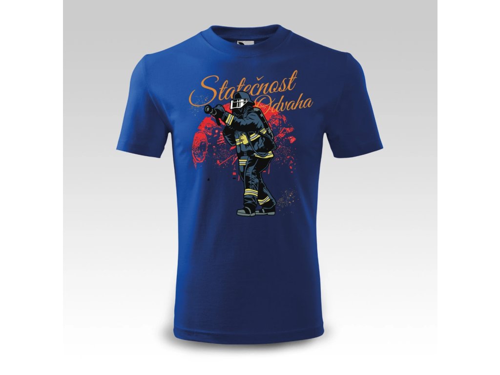 Tričko s potiskem hasič 4
