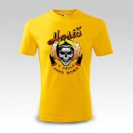 Tričko s potiskem hasič v pekle jako doma