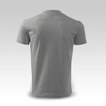 Tričko šedý melír s vlastním potiskem