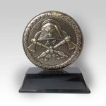 Trofej 13cm se znakem hasičů