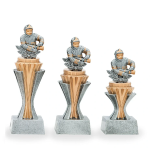 Trofej s držákem a  figurkou hasiče 32041