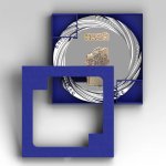 Velký kovový talíř hasiči v akci 30 cm