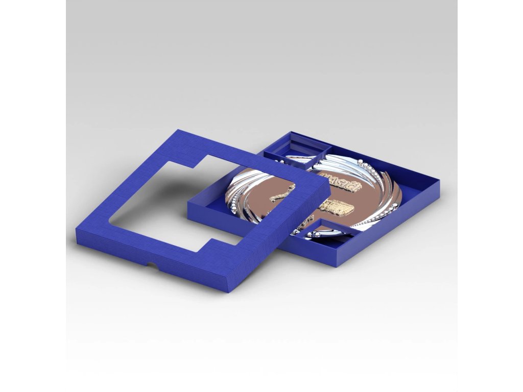 Velký kovový talíř hasičské auto a zachránce 30 cm