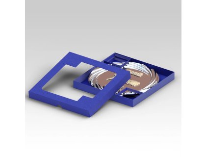 Velký kovový talíř hasičské auto a zachránce 30 cm